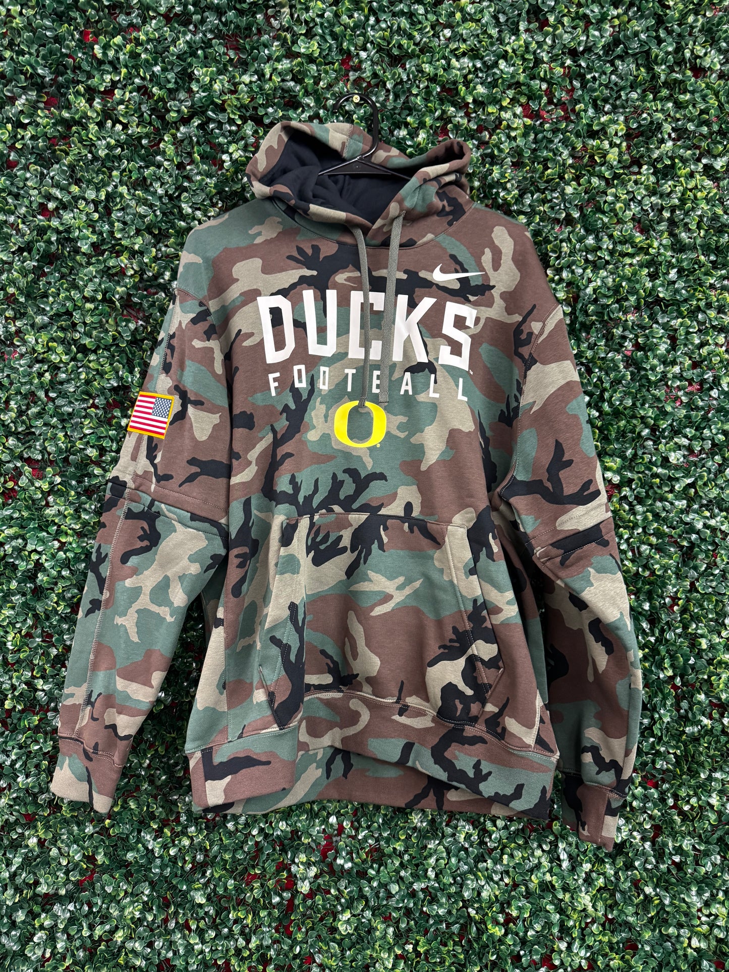 Oregon Ducks Football Camo hoodie