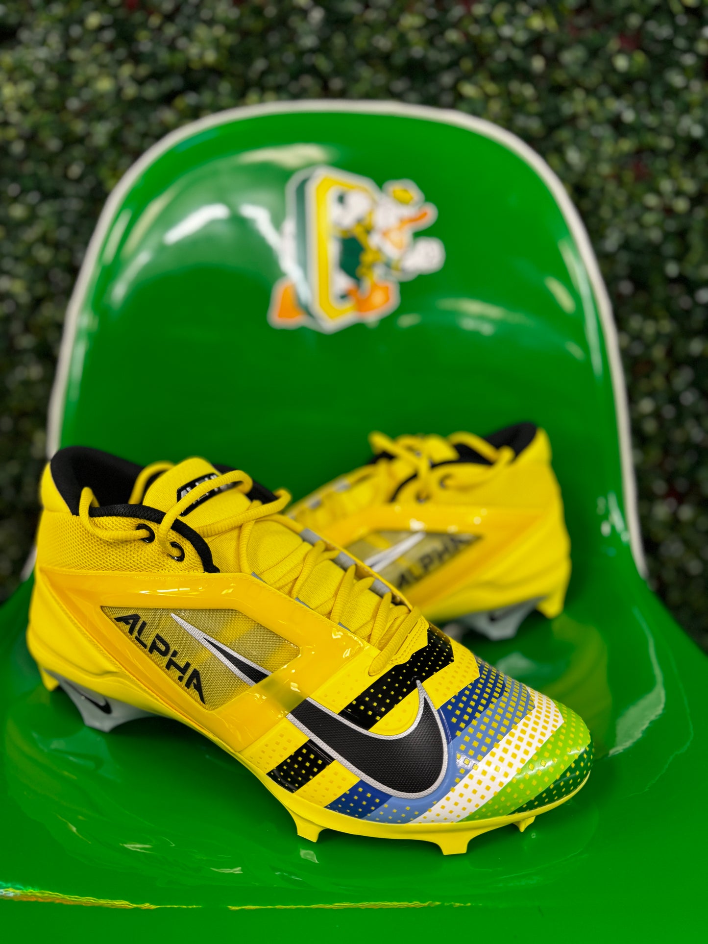 Nike Alpha Stomp Cancer Oregon Cleats