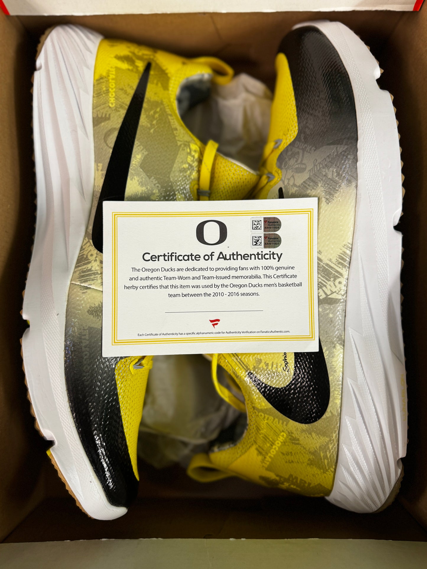 Nike Vapor Speed Turf Stomp Cancer Oregon PE