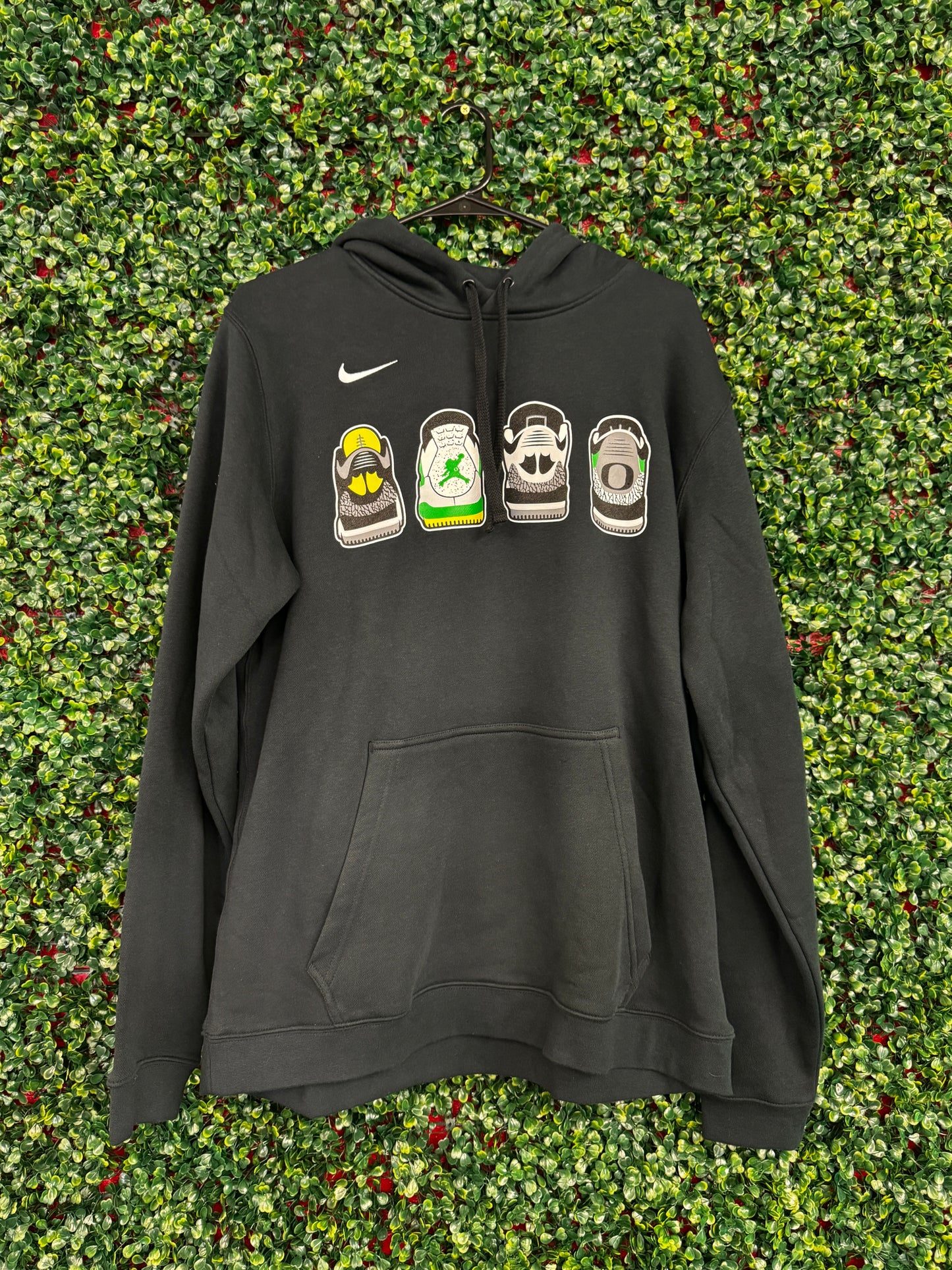 Oregon Jordan 3 hoodie (4 SHOE)