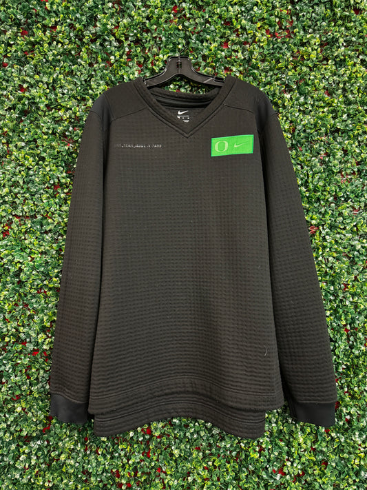 Oregon waffle knit crewneck SAMPLE