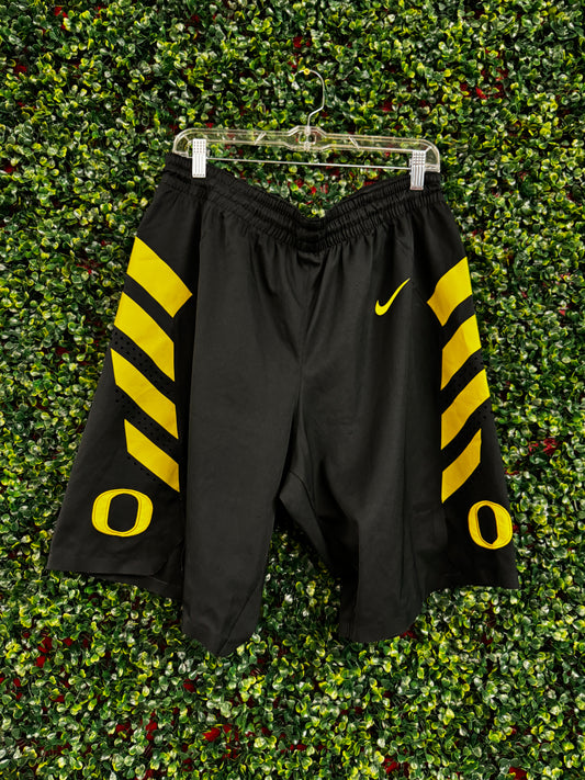 Black/Yellow Oregon Shorts