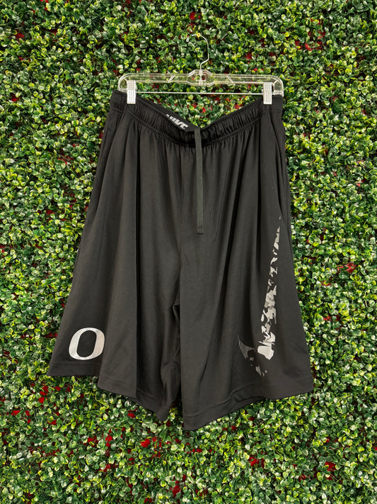 Black and camo Oregon Shorts