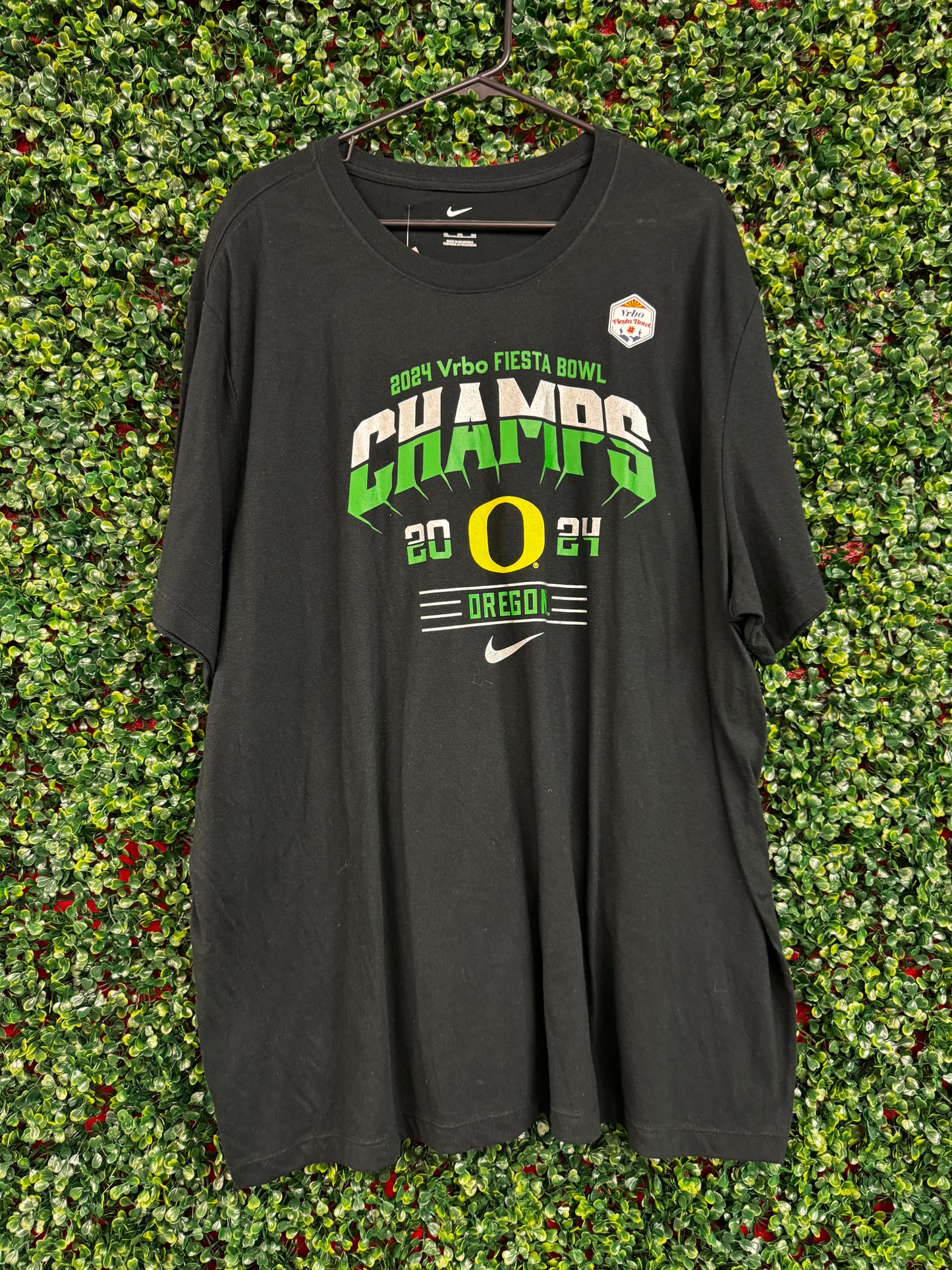 Black Oregon Fiesta Bowl champs tee