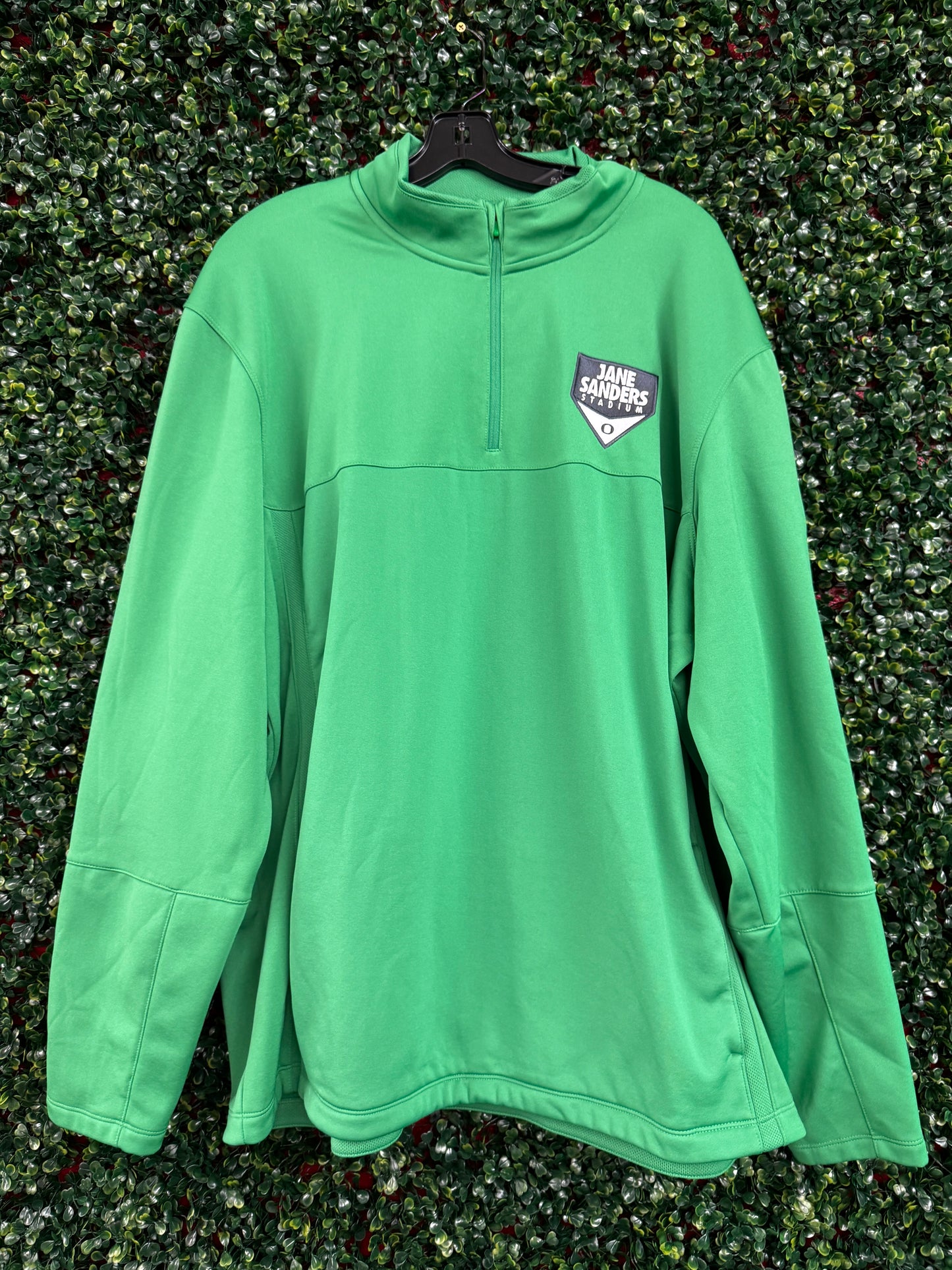 Green Jane Sanders quarter zip