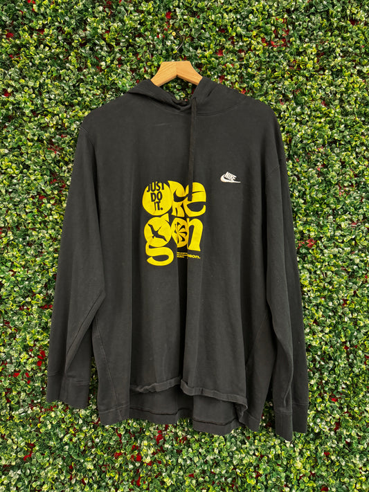 Black/Yellow Oregon Hoodie