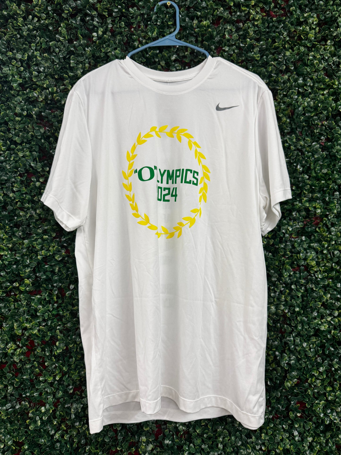 White Oregon 2024 "O"lympics tee