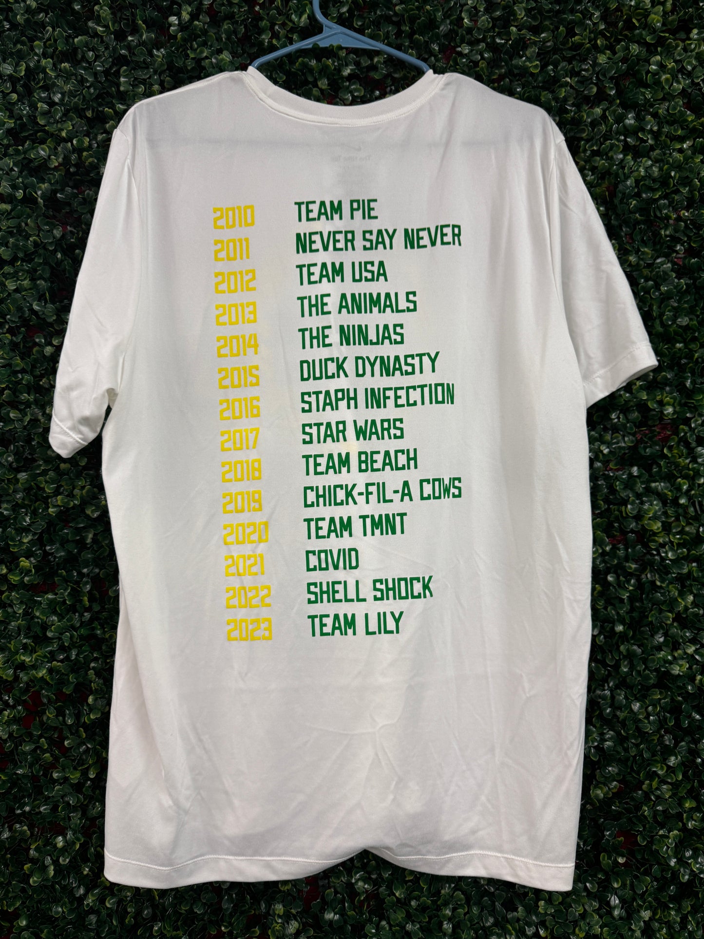 White Oregon 2024 "O"lympics tee