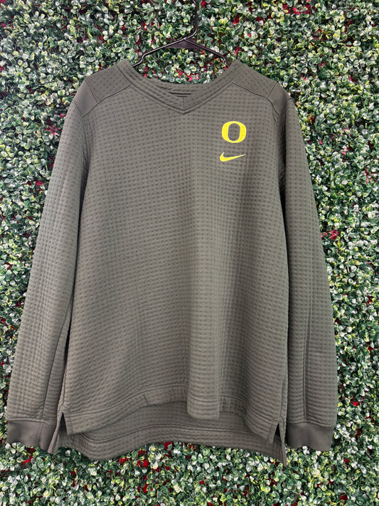 Oregon Waffle knit crewneck