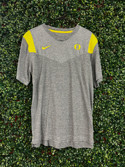 Oregon grey Dri fit tee