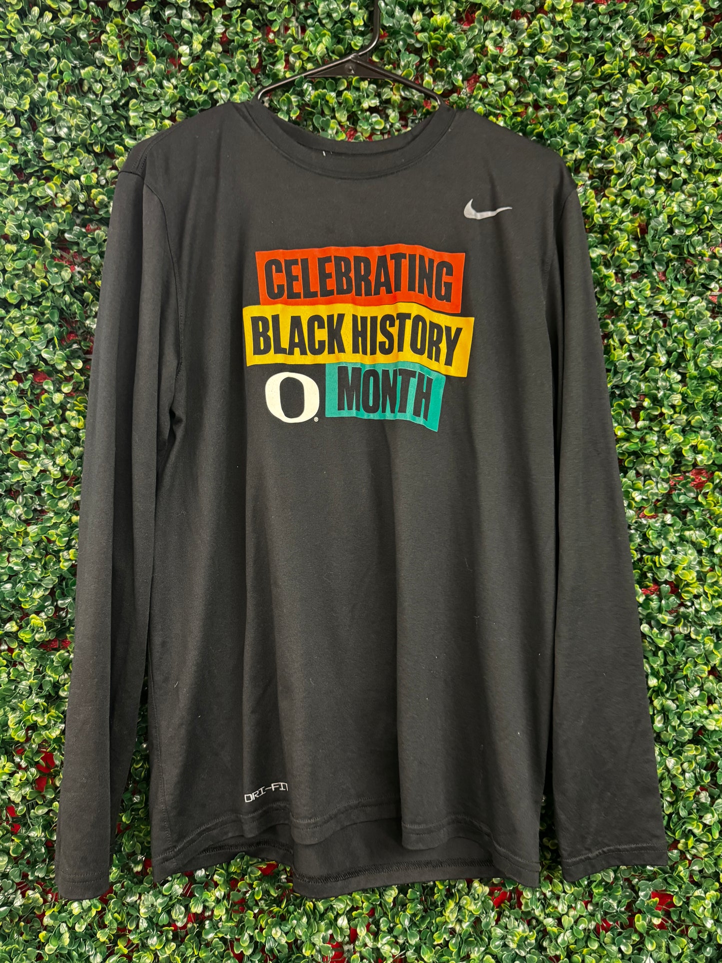 Oregon Black History month drifit long sleeve