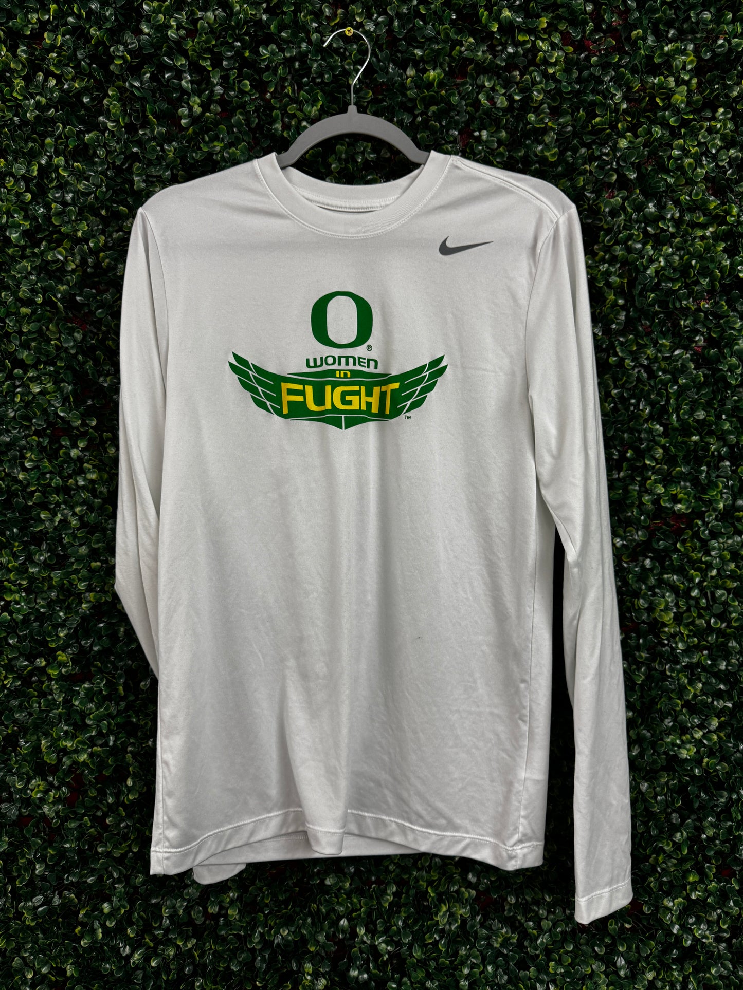 oregon women in flight dri fit long sleeve