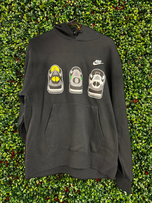 Oregon Jordan 3 hoodie (3 print)