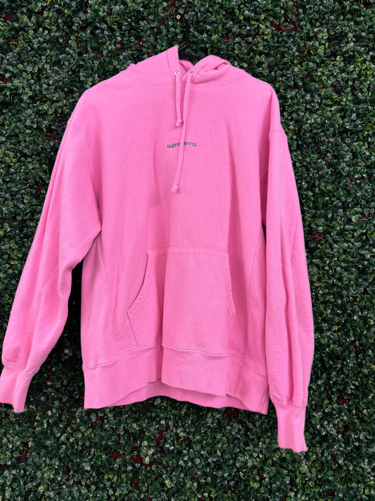 Pink Supreme Hoodie