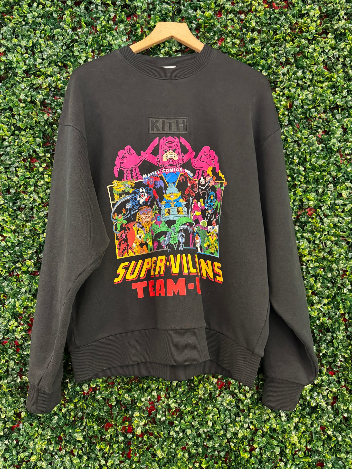 Kith x Marvel Team Up Vintage Nelson Crewneck