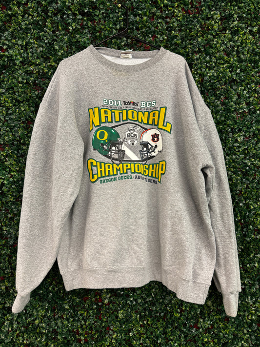 Oregon 2011 National Championship Crewneck