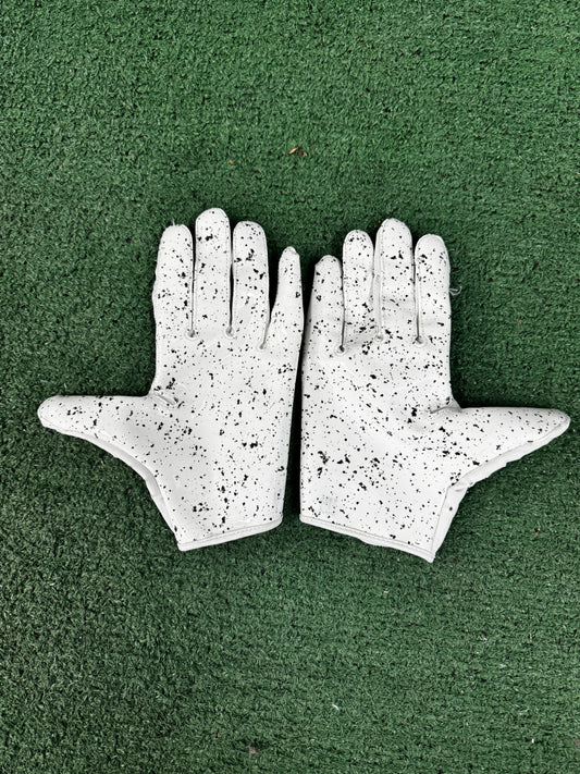 Oregon Eggshell Football Gloves