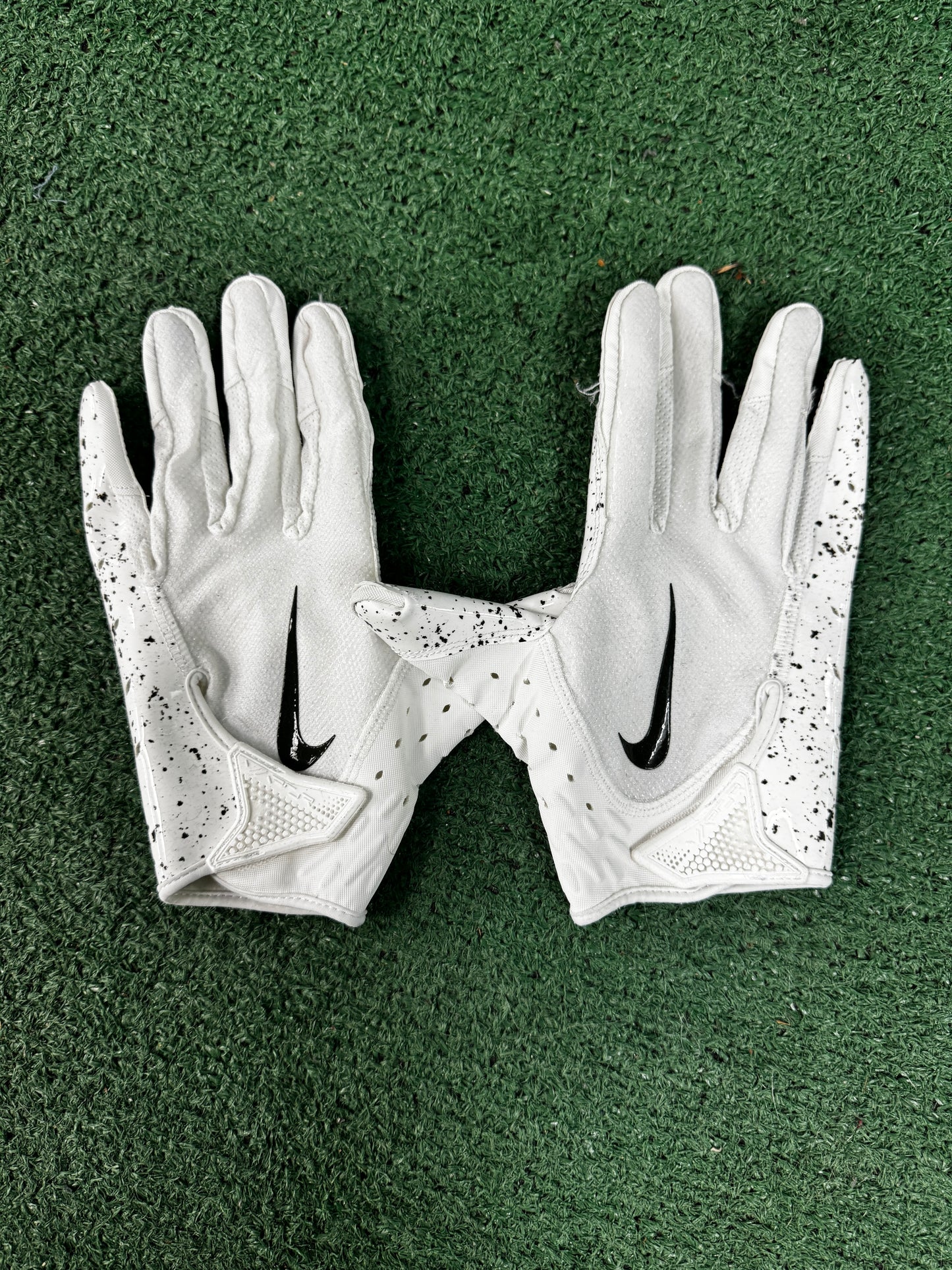 Oregon Eggshell Football Gloves