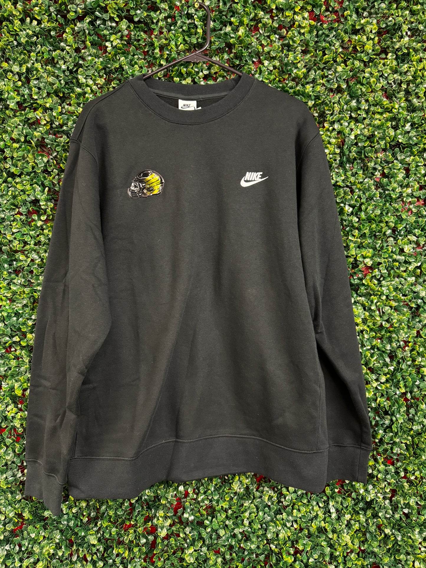 Nike Oregon Ducks Helmet Crewneck